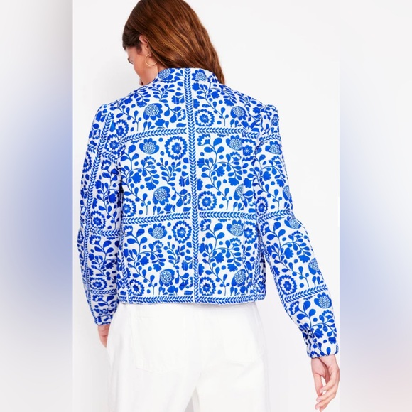 NWOT Boden Highbury Quilted Jacket Vine Tile - Picture 3 of 8